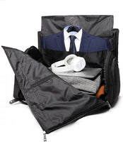 Leather foldable Duffle Suit Bag for Men