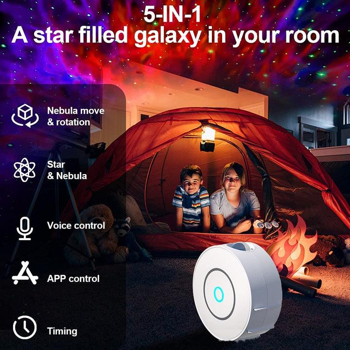 Galaxy Projector with Voice Assistant