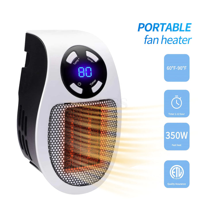 Plug-In Wall Mounted Heater