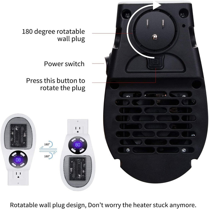 Plug-In Wall Mounted Heater