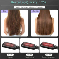 Electric Hair Straightener Comb