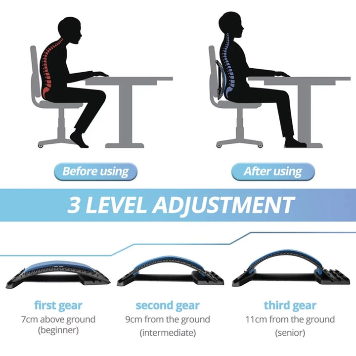 Back Massage  Stretcher Posture