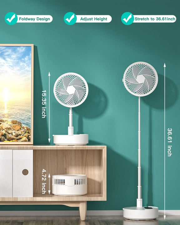 Portable Foldable Stand Fan