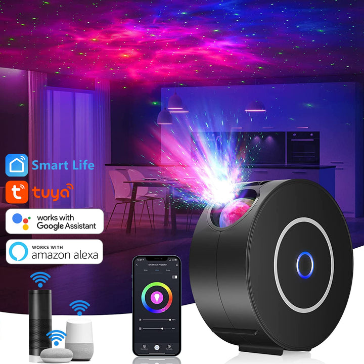 Galaxy Projector with Voice Assistant