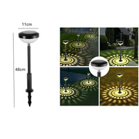 Waterproof Lawn Solar Lamp with Charging RGB Color