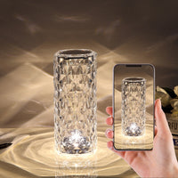 16 Colors LED Touch Crystal Table Lamp