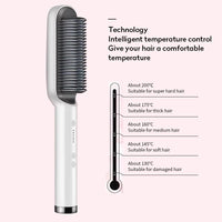 Electric Hair Straightener Comb