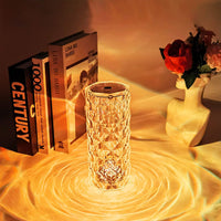 16 Colors LED Touch Crystal Table Lamp