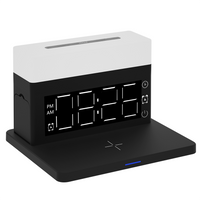 Wireless Charging Dock Station with Alarm Clock