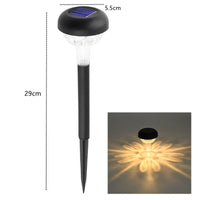 Waterproof Lawn Solar Lamp with Charging RGB Color